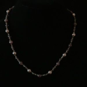 Pearl & purple cat’s eye